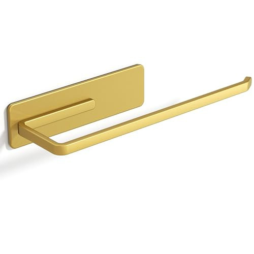 Heavy-Duty Magnetic Paper Towel Holder Fits Jumbo Rolls, Gold, Suitable for Kitchens, RVs, Washing Machines, BBQ Carts | Amazon (US)