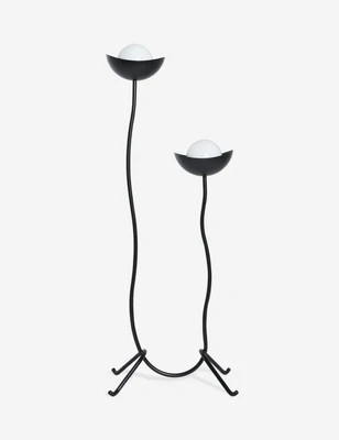 Kukka Floor Lamp by Sarah Sherman Samuel, Brass | Lulu and Georgia 