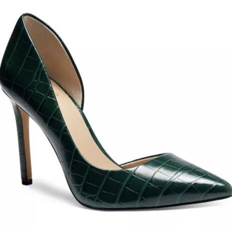 I.N.C. Kenjayp Green Crocodile Pumps 6.5 | Bonanza (Global)