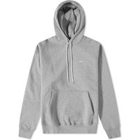Nike Men's NRG Hoody in Dark Grey Heather/White, Size Small | END. Clothing | End Clothing (US & RoW)