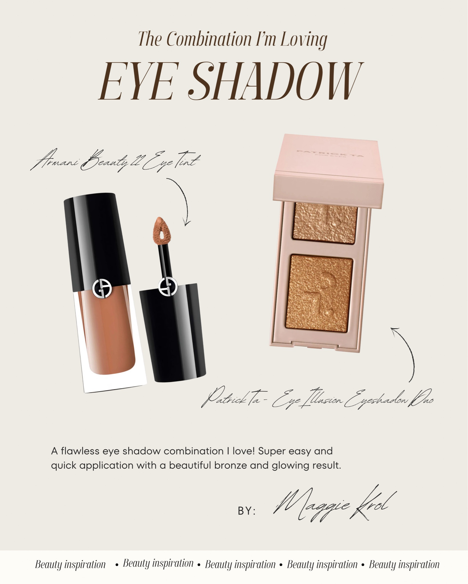 A super easy eye shadow combination that always looks stunning! 

#LTKStyleTip #LTKBeauty #LTKSaleAlert