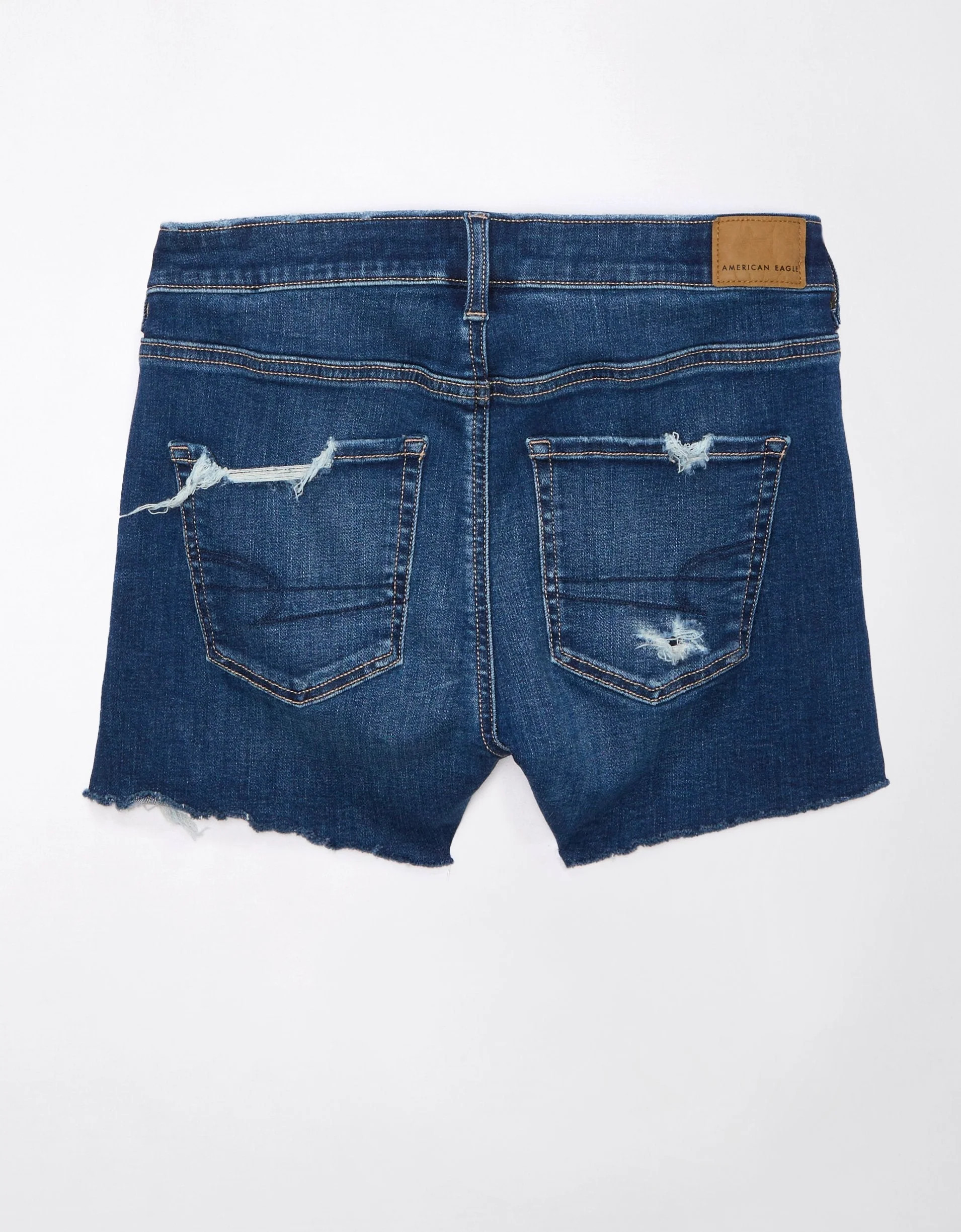 AE Next Level Ripped Denim Midi Short | Shop Simon