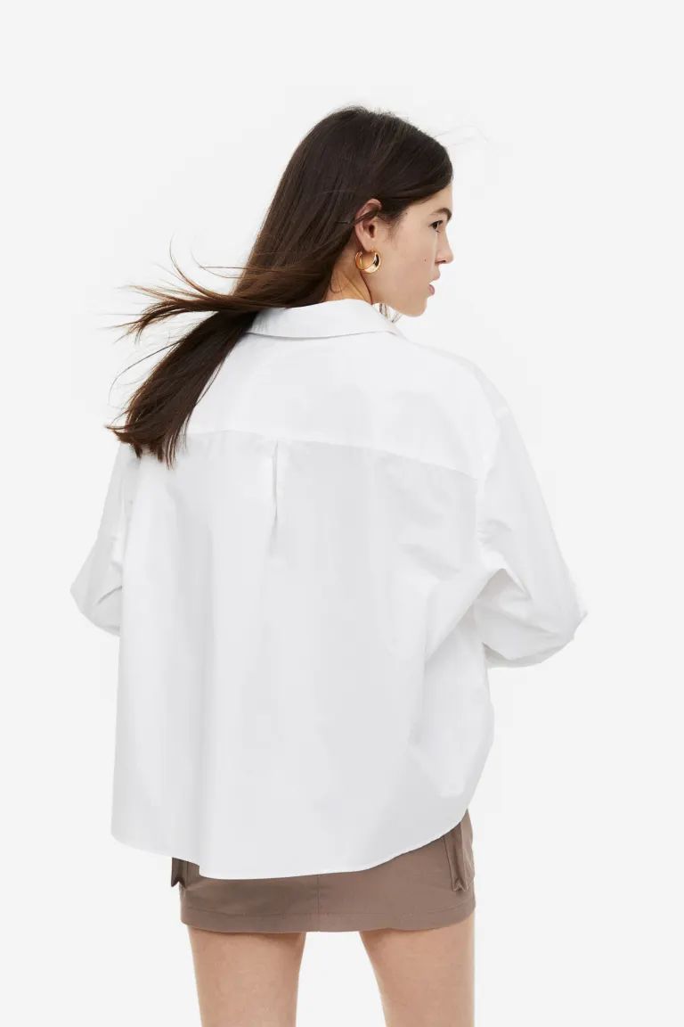 Oversized Bluse | H&M (DE, AT, CH, NL, FI)