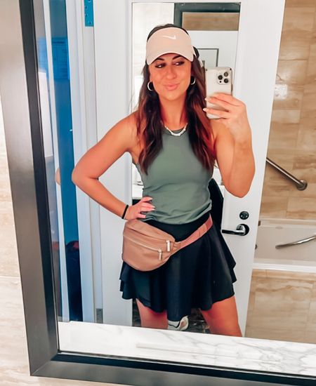 My favorite athleisure outfit yet! It took me years to find the perfect tennis skirt and now I’ll cherish this forever! Paired with my favorite belt bag, visor and gold necklaces. Twin with me for your back to school looks, everyday style and travel.
.
.
.
.
.
.
#houseofcolourautumn #houseofcolorautumn #hocautumn #beltbag #visor #traveloutfit #disney #backtocollege #tennisskirt

#LTKtravel #LTKBacktoSchool #LTKfitness
