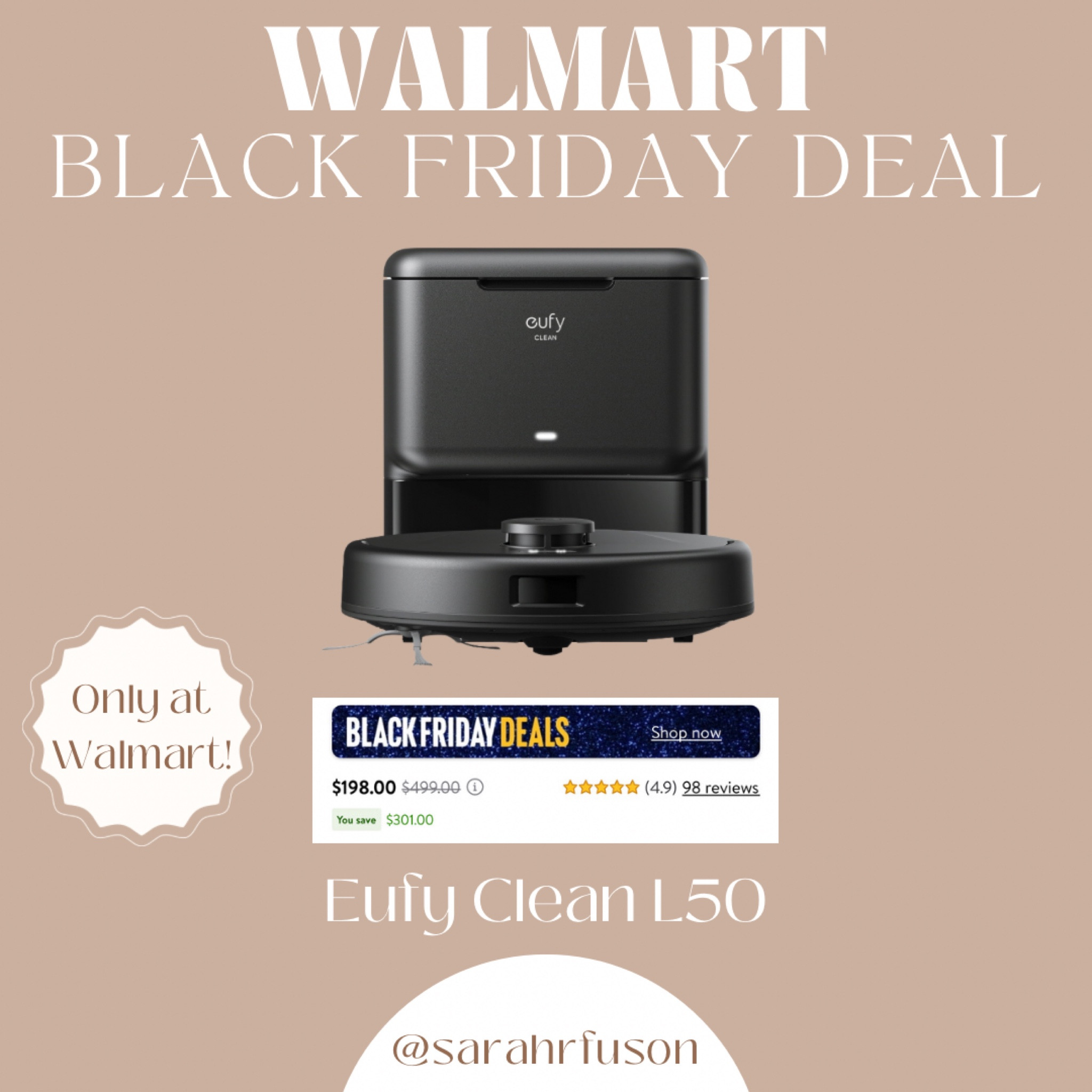 eufy Clean L50 SES with 60 Day … curated on LTK