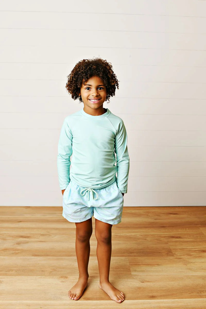 Swoon Aqua Rasguard | Persnickety