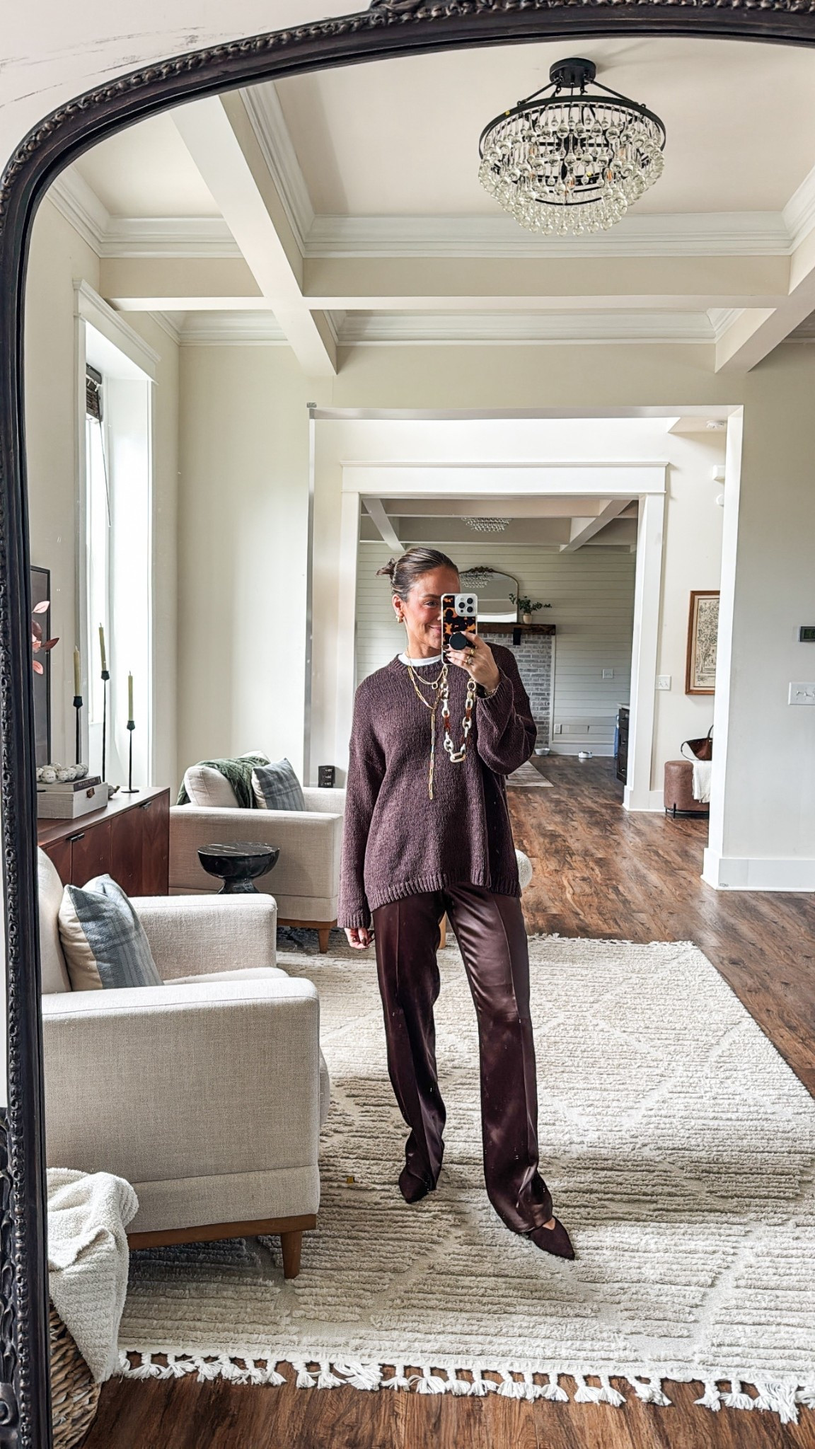 Chocolate brown fall outfit inspo

#LTKStyleTip #LTKFindsUnder100 #LTKFindsUnder50