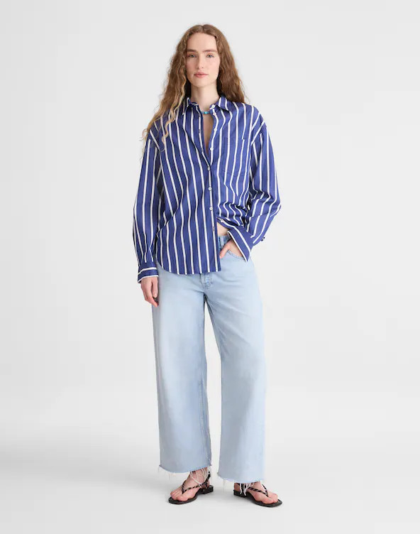 The Easy Shirt in Poplin | Madewell