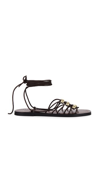 Loeffler Randall Mella Strappy Sandal in Brown. - size 9.5 (also in 10, 6, 6.5, 7, 8, 8.5, 9) | Revolve Clothing (Global)