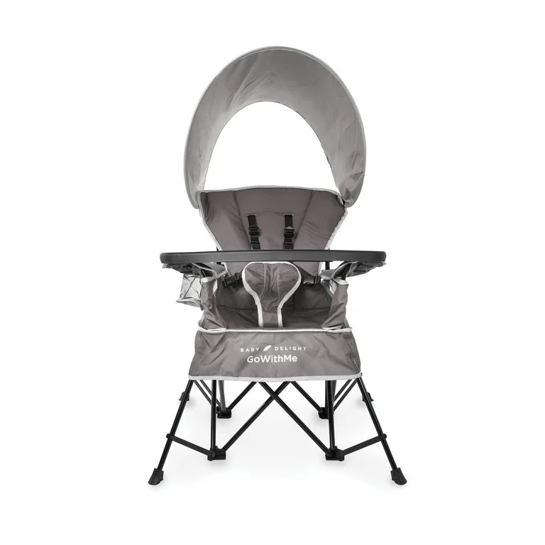 Baby Delight Go With Me Jubilee Deluxe Portable Chair, Gray | Walmart (US)