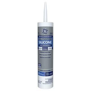 GE Silicone 1 10.1 oz. White All-Purpose Caulk 2708912 | The Home Depot
