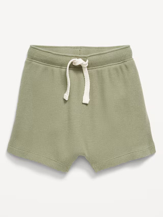Waffle-Knit Pull-On Shorts for Baby | Old Navy (US)
