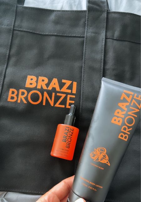 I’ve been trying a new Self Tanning product from Brazi Bronze and I love it. It is a gradual tanning lotion that the more you use it the bronzer you become. It has a very pleasant coconut smell and starts to develop in minutes. I’ve also been using the bronzing drops on my face and the color is perfection. 
Brazilian Tanning Secrets are out now!! 
I always get the best golden glow when I use my Brazi Bronze products. 
Natural, Vegan & Organic Ingredients.

#LTKBeauty #LTKTravel #LTKSwim