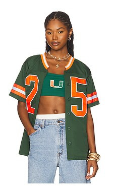 University Of Miami Football Jersey Top
                    
                    Hype and Vice | Revolve Clothing (Global)