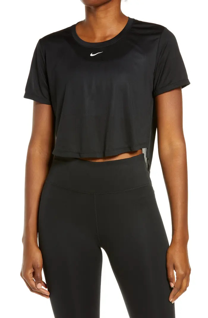 NIKE Dri-FIT One Crop T-Shirt | Nordstrom | Nordstrom