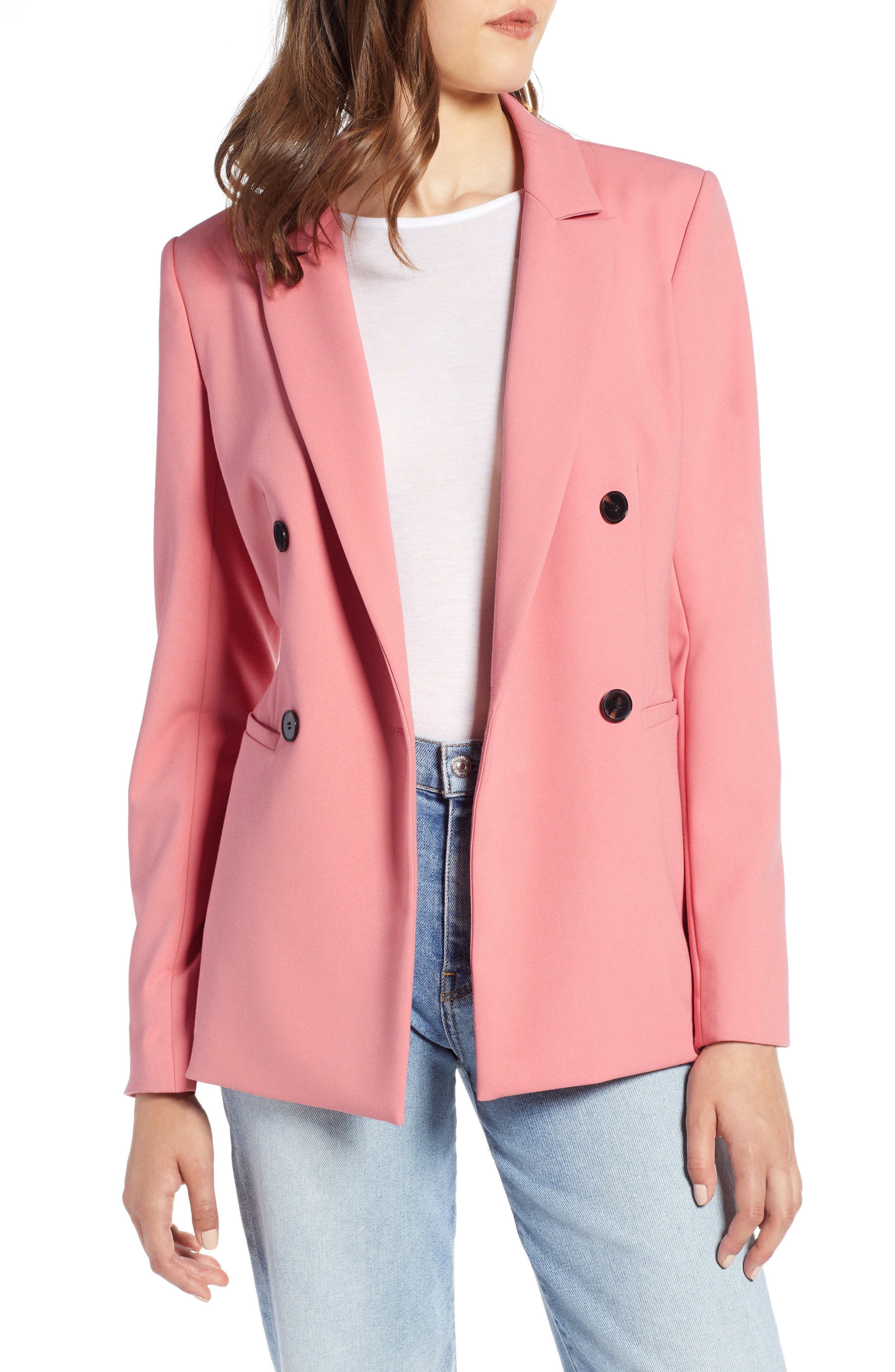 Halogen® Double Breasted Blazer (Regular & Petite) | Nordstrom