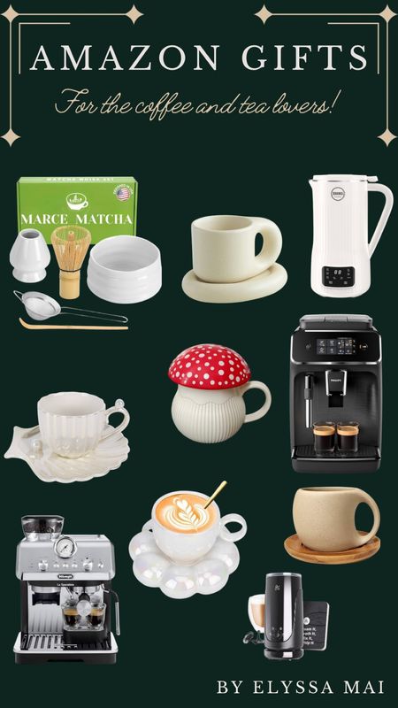Gift ideas for the coffee and tea lovers! 

#LTKGiftGuide #LTKHoliday #LTKfindsunder50