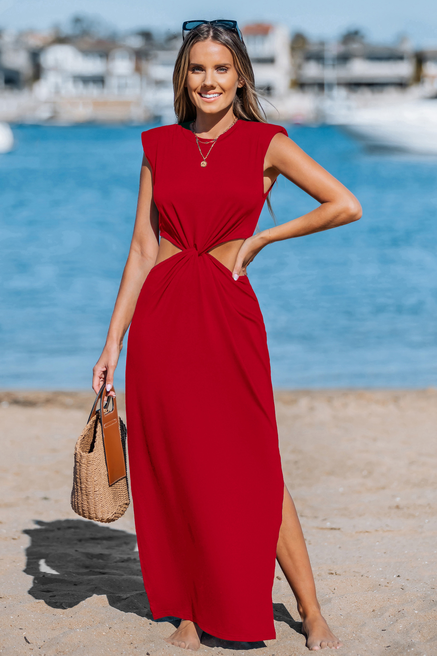 NewRuby Lane Red Maxi Dress | Cupshe US