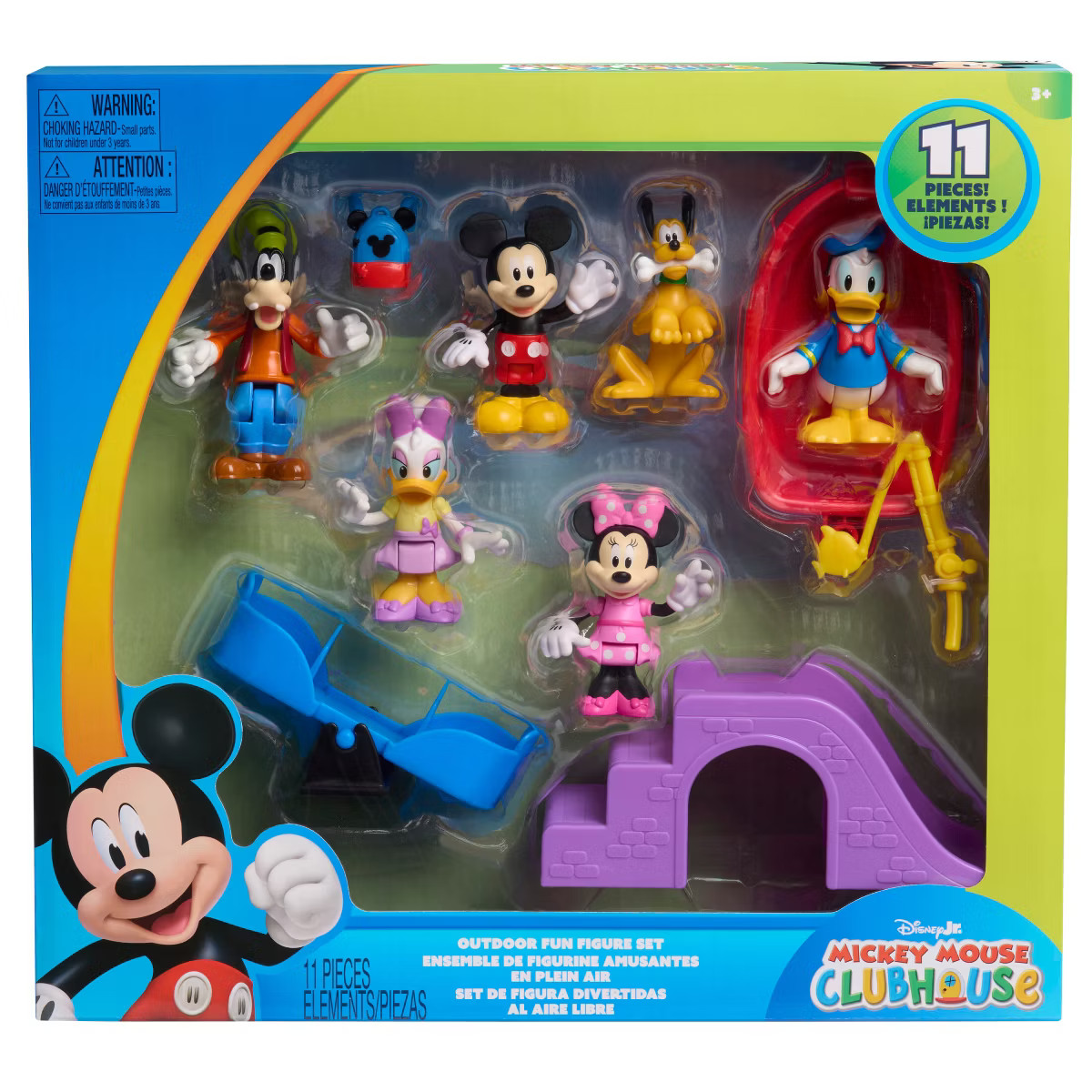 Mickey Mouse Deluxe Action Figure: Set of 6, Plastic TV & Movies Theme, 12" Height | Target