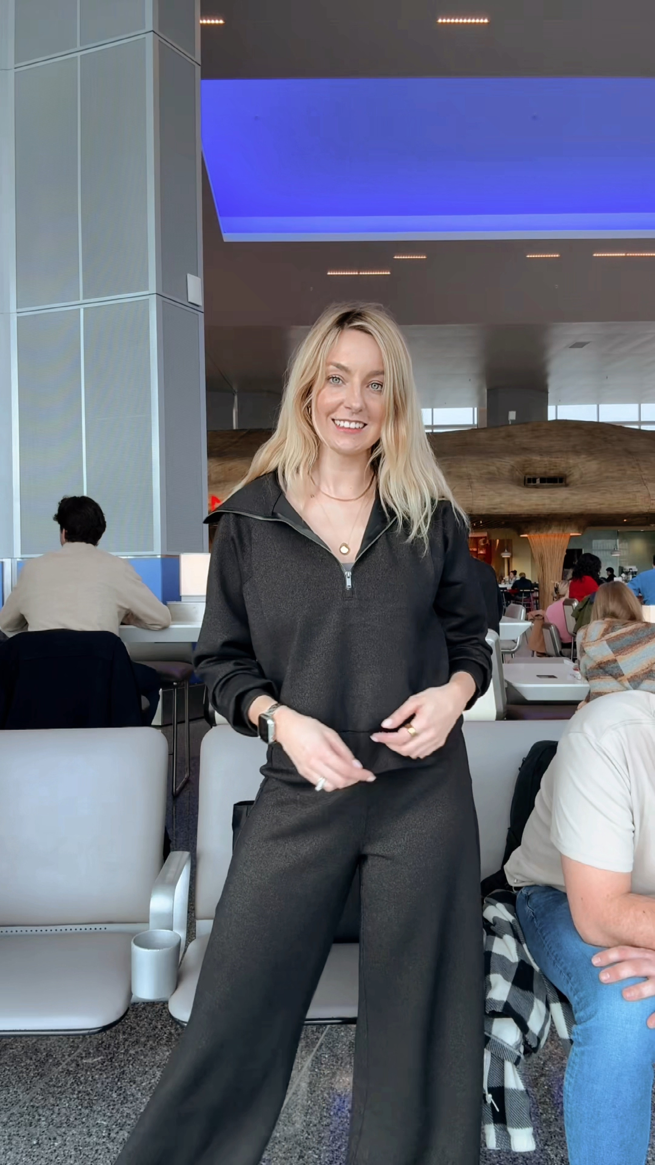 Travel outfit from Spanx: stylish, comfy and cozy. Wearing my scuba set in size SMALL! And yes, it’s also on sale ♥️

Airport outfit, plane outfit, winter outfit, Valentine’s Day gift idea, athleisure outfit, travel essentials, travel bag

#LTKNYFW #LTKMostLoved #LTKStyleTip