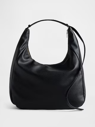 Vegan Pebble Leather Slouchy Bag | Gap (US)