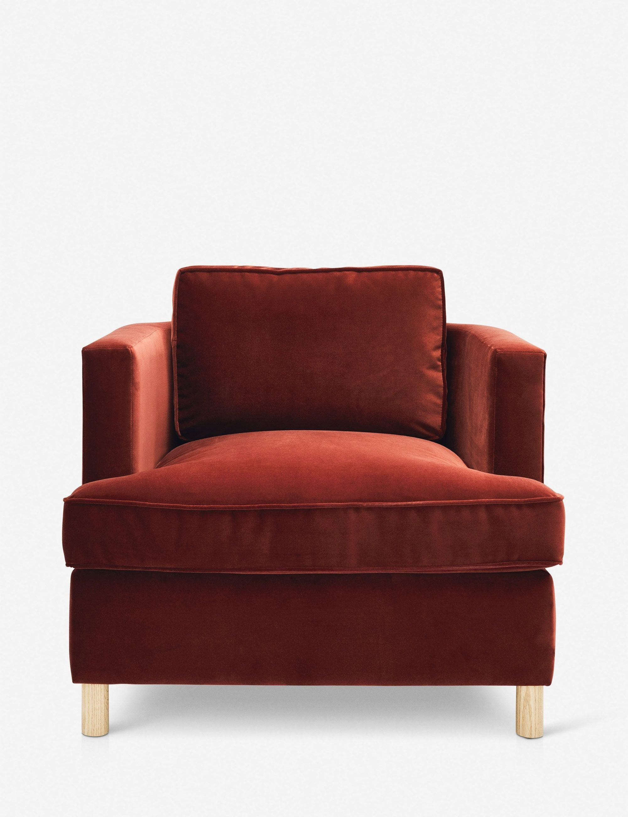 Belmont Accent Chair, Paprika By Ginny Macdonald | Lulu and Georgia 