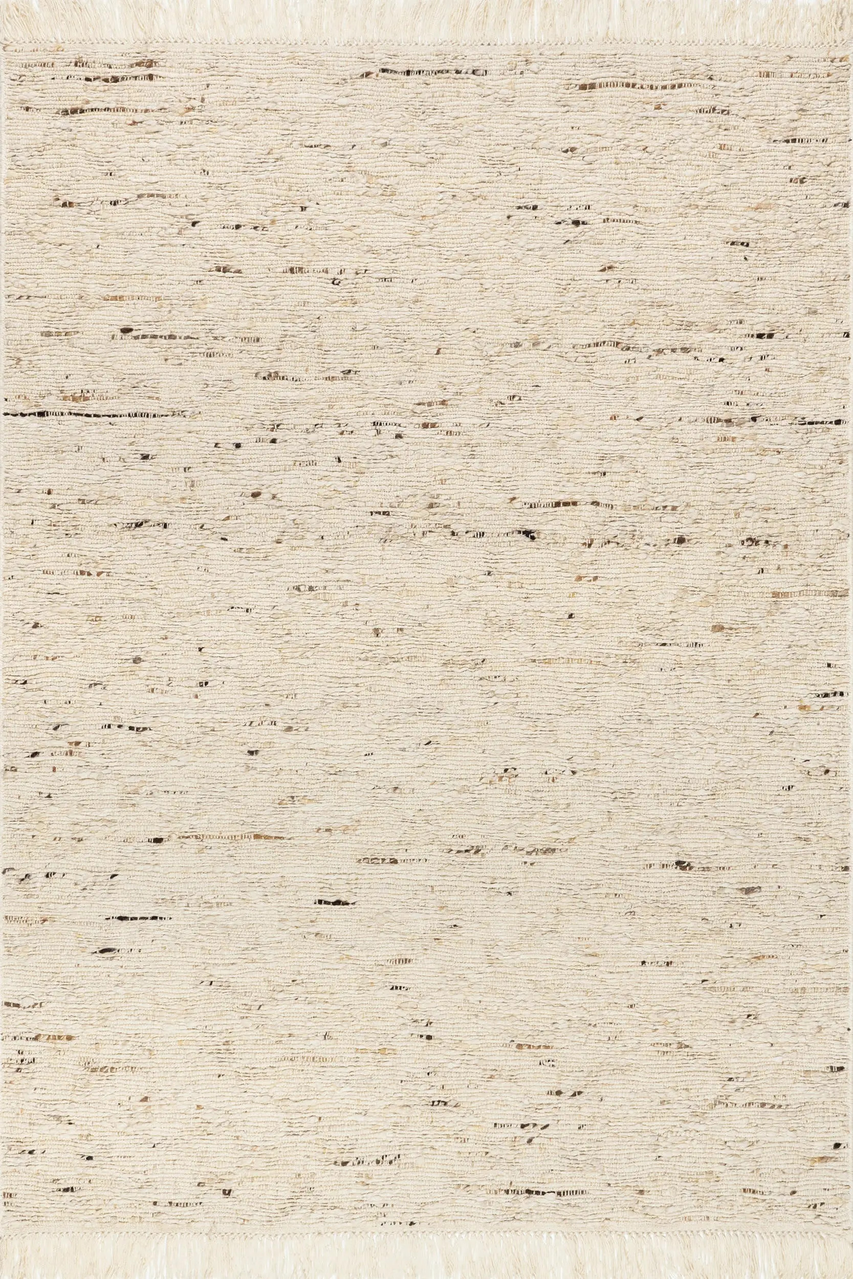 JuJu Tasseled Wool Rug | Ivory | Rugs USA