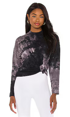 Free People Be Free Tie Dye Tee in Black Combo from Revolve.com | Revolve Clothing (Global)