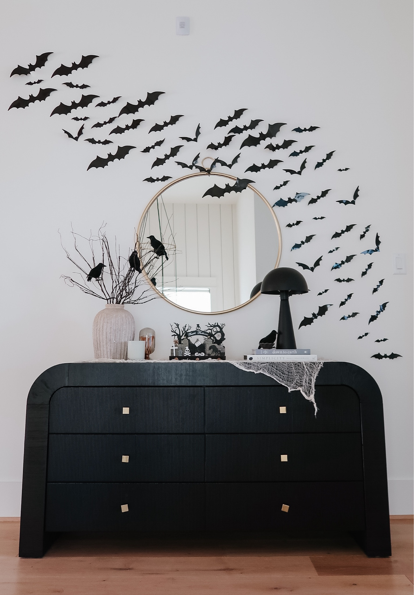 Sprinkling Halloween decor around the house & surprisingly liking it!🕸️🦇🎃 

#LTKHome #LTKHalloween #LTKFindsUnder50