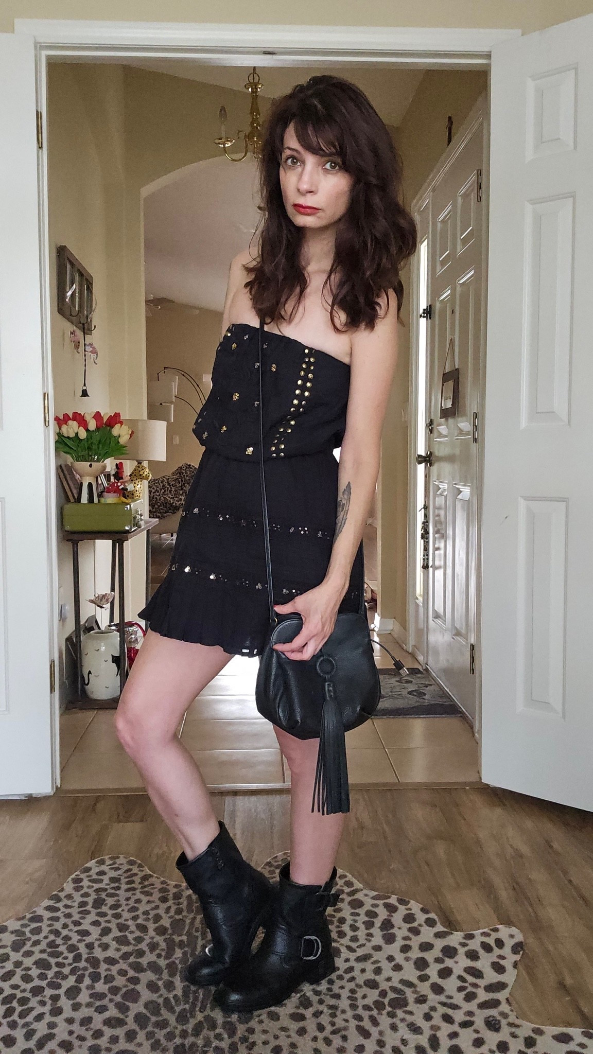 If I still lived in Chicago, I would’ve totally worn this to Lollapalooza. 
#festivaloutfit

#LTKPetite #LTKOver40