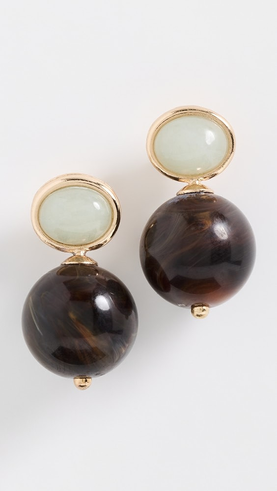 SHASHI Alice Gemstone Earrings | Shopbop | Shopbop