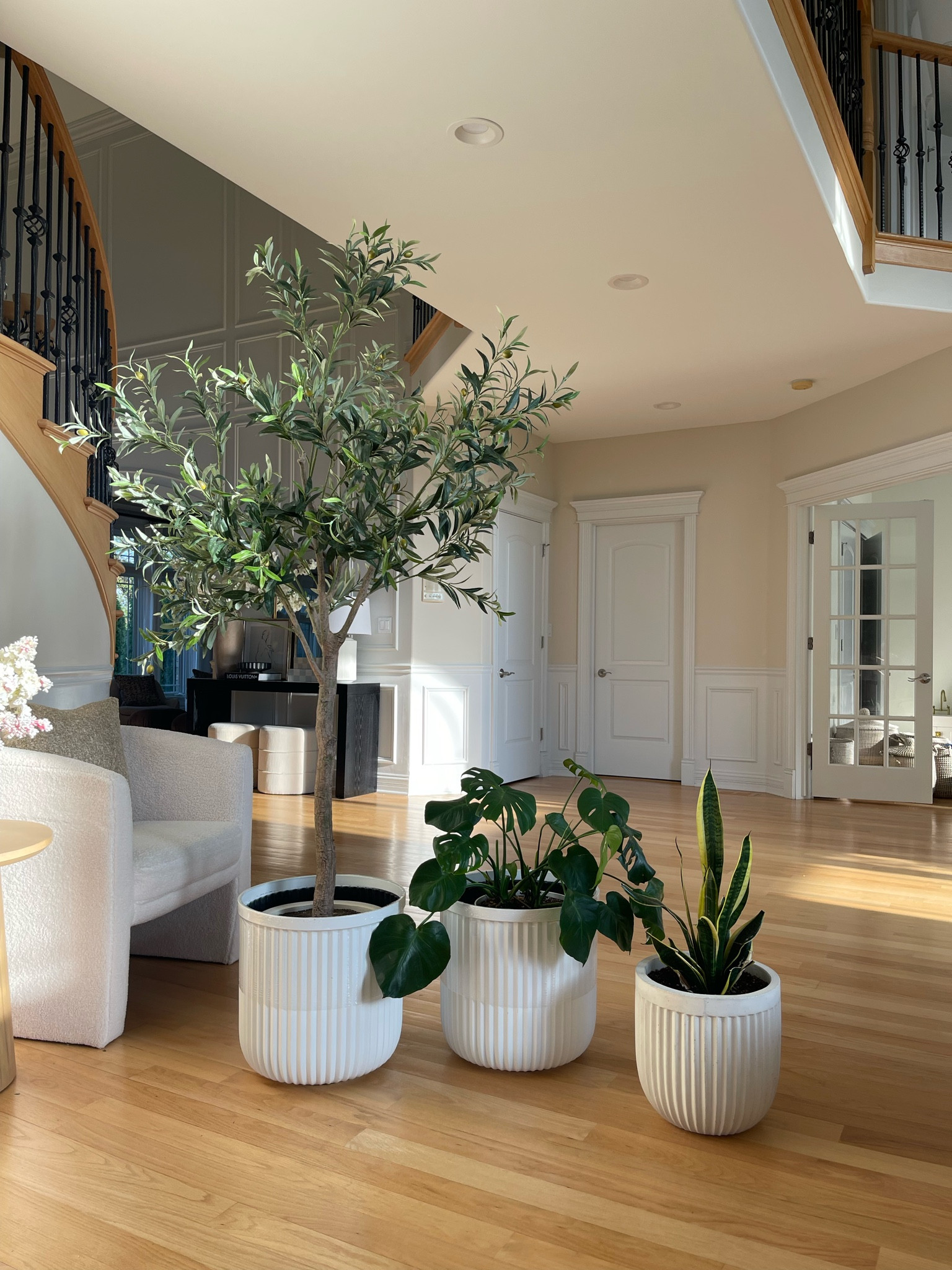 Viral Walmart planters $25 compared to my Pottery Barn planter. The PB planter is smaller and made out of concrete, so very heavy and durable. Walmart planter is larger and made out of resin, so very lightweight but also durable! Cannot beat the Walmart price 🚨

Walmart, Walmart home, Walmart find, concrete planter, planter, outdoor planter, indoor planter, faux olive tree, best, real plants, faux plants, Pottery Barn, plants, home, home decor, 

#LTKsalealert #LTKhome #LTKSeasonal