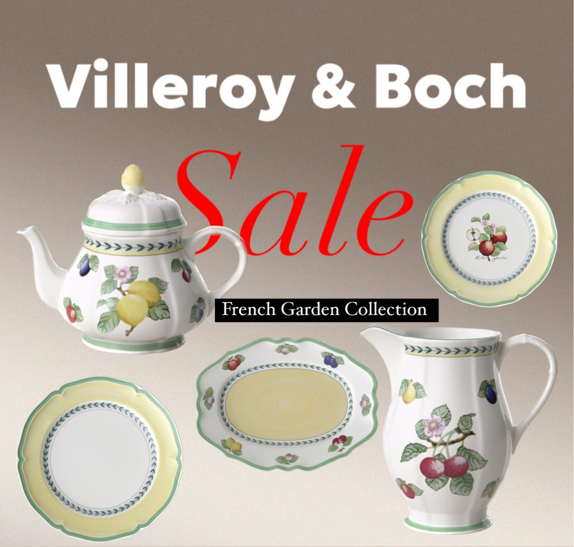 French Garden Collection by Villeroy & Boch on SALE NOW 😍 Enjoy shopping 🤗

#LTKsalealert #LTKhome #LTKSeasonal
