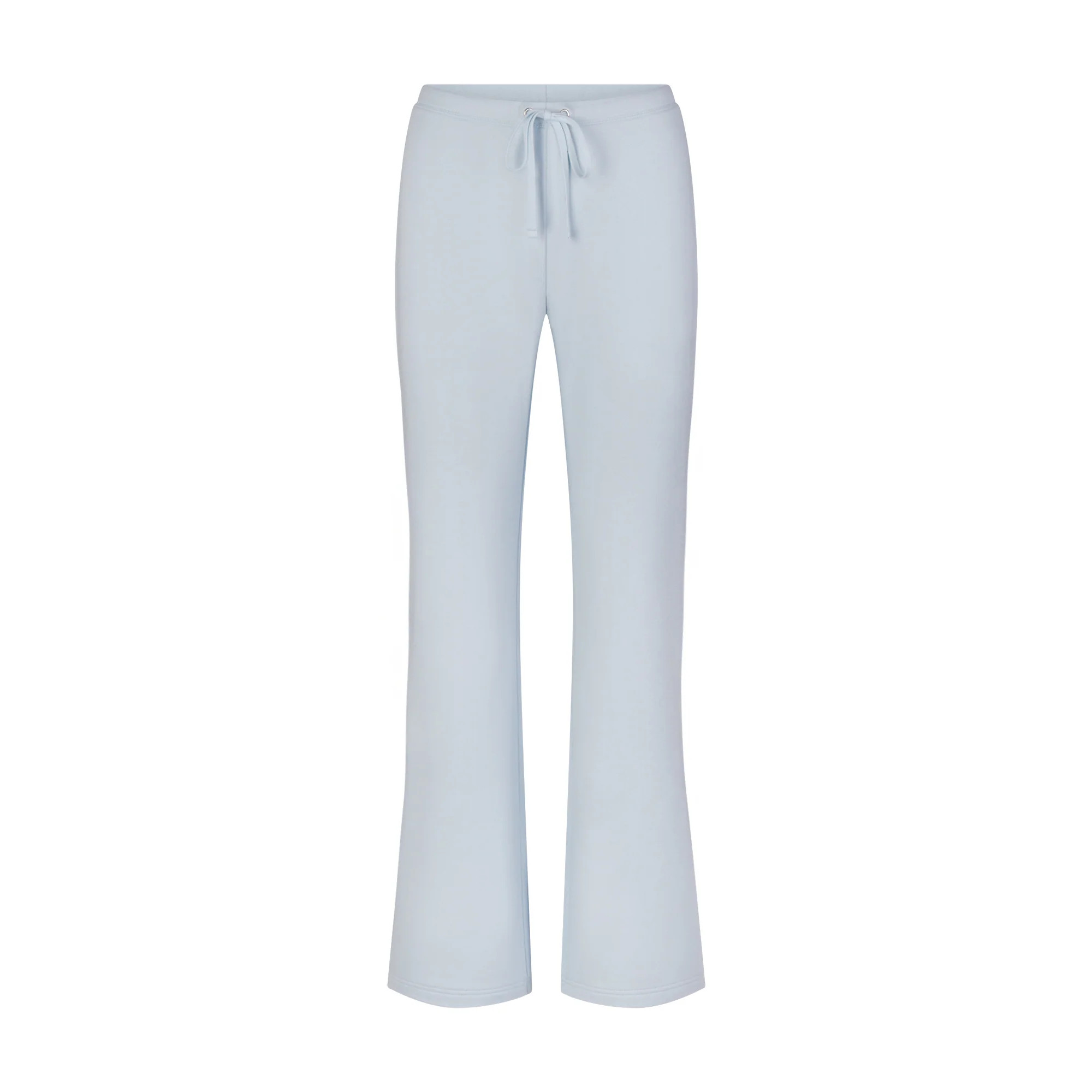 DRAPEY FRENCH TERRY STRAIGHT LEG PANT | POWDER BLUE | SKIMS | SKIMS (US)