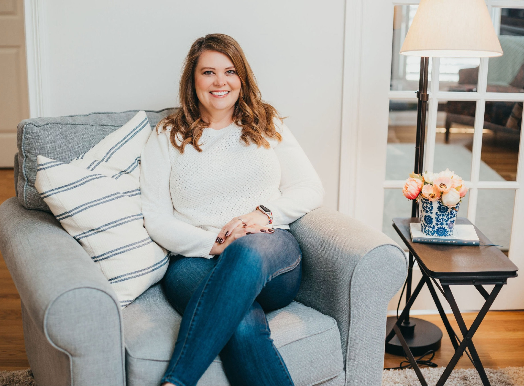Our Pottery Barn folding side table is genius!! It’s heavy and sturdy, but folds for quick storage. Our salesman told us it was mirrored after an English Garden Table. We love it! 

#LTKFind #LTKsalealert #LTKhome