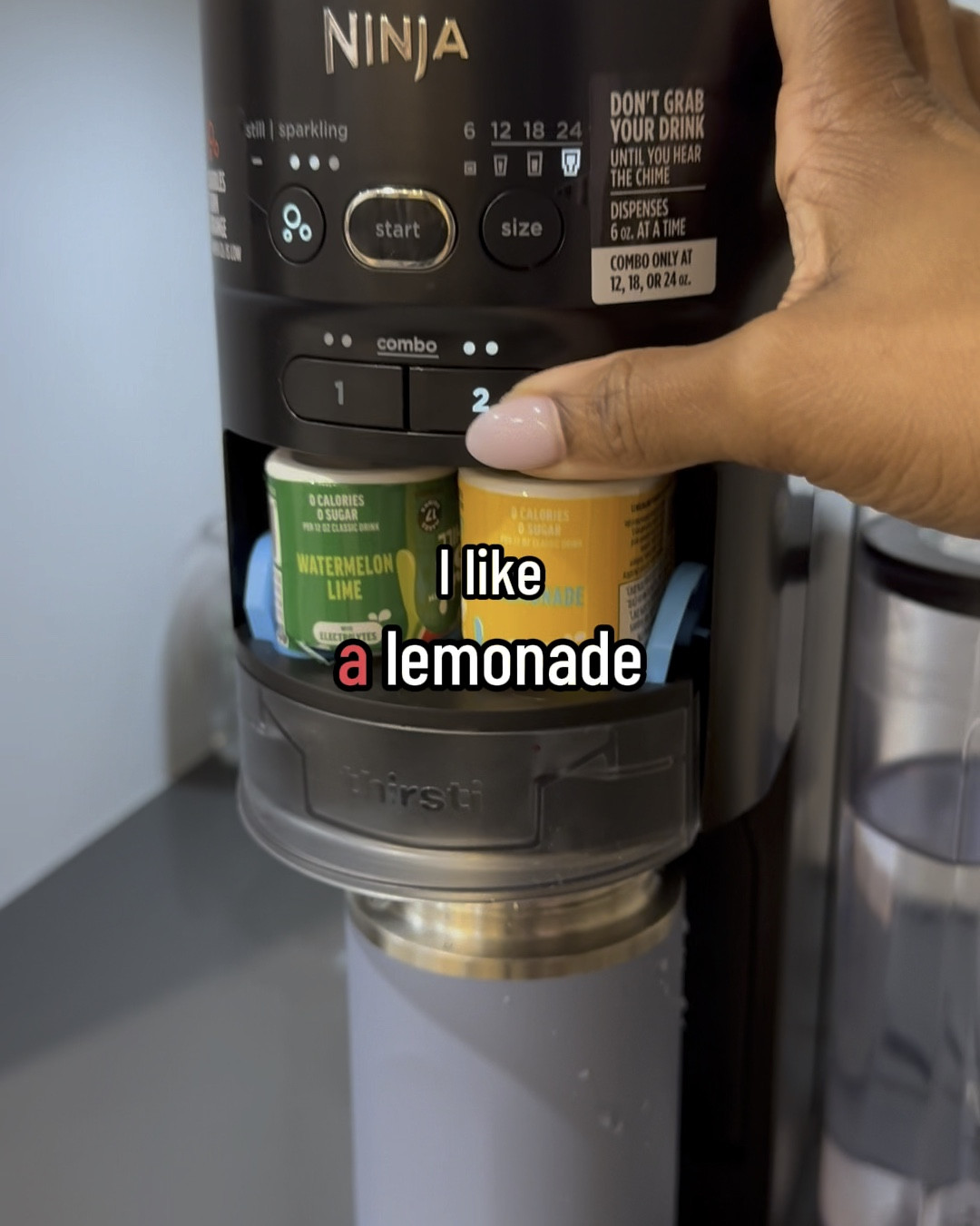 I love making my own custom drinks  based on my mood with my Ninja Thirsti, and having the Thirsti water bottle on hand to keep my drinks cold and bubbly  

#LTKHome #LTKWatchNow