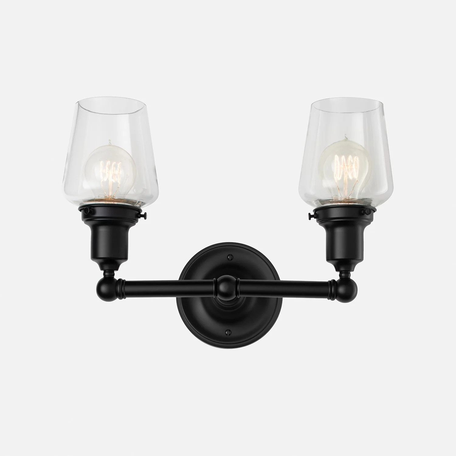 Irvine Double Sconce 2.25" | Schoolhouse