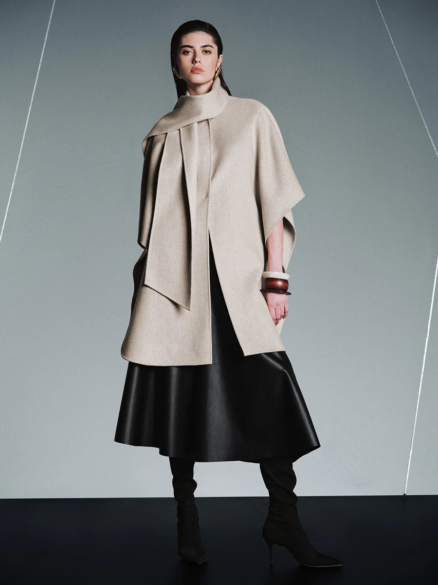 Longline Loose Coat | Urban Revivo