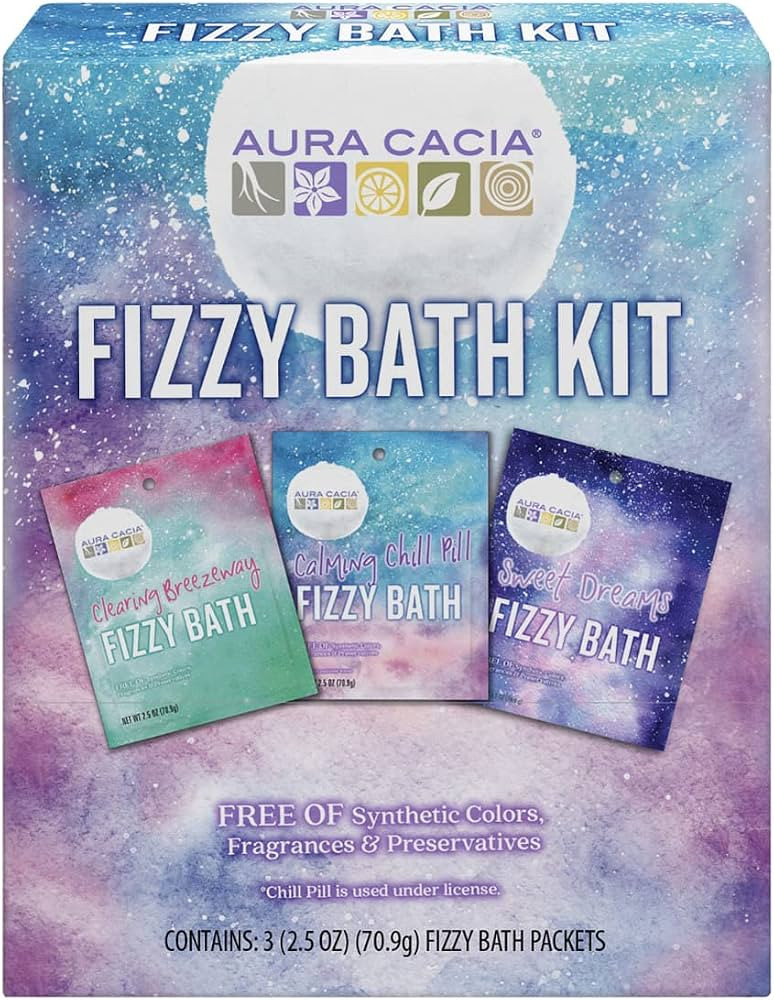 Aura Cacia Fizzy Bath Kit | Amazon (US)