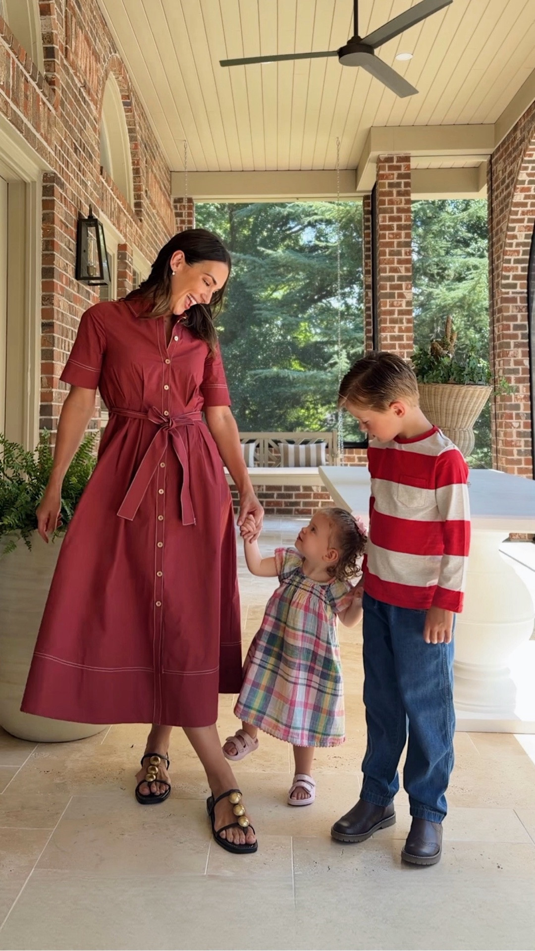 This family’s love for @Boden (US)  runs deep.

I am wearing a small - 

August is around the corner, the countdown is (almost) on!

#ad #backtoschool
