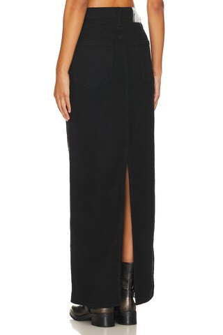 MOTHER The Candy Stick Skirt in Licorice from Revolve.com | Revolve Clothing (Global)