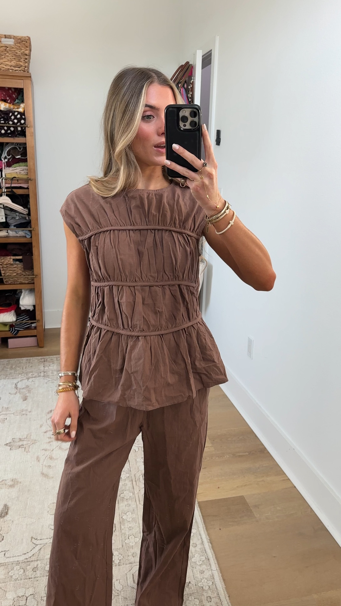 Amazon size small Tankaneo Womens 2 Piece Sets Summer Linen Babydoll Peplum Pleated Tank Top Pants Set Cotton Travel Vacation Outfits

#LTKSaleAlert #LTKootd #LTKSeasonal