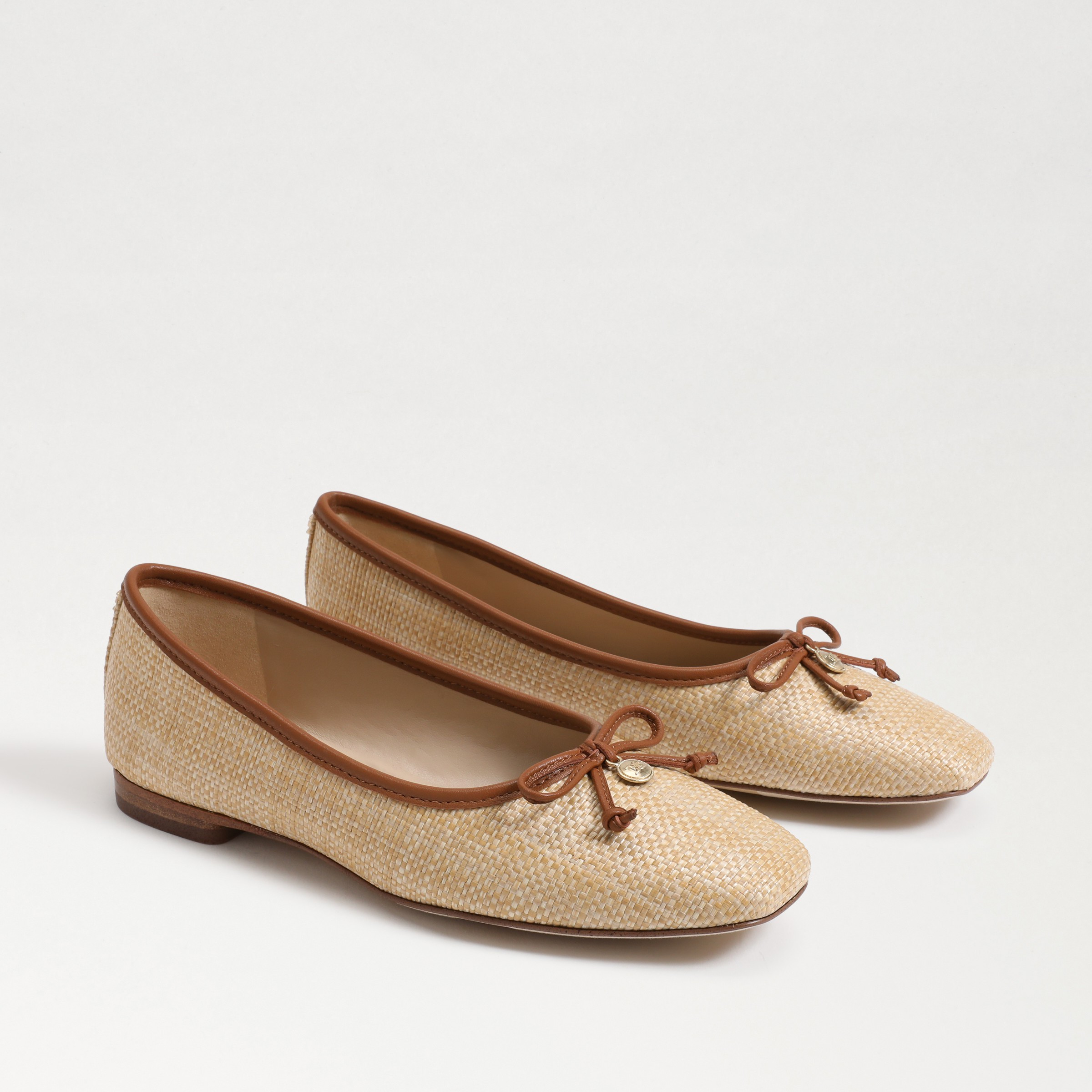 Sam Edelman Meadow Ballet Flat Bleached Beechwood 8.5 | Sam Edelman