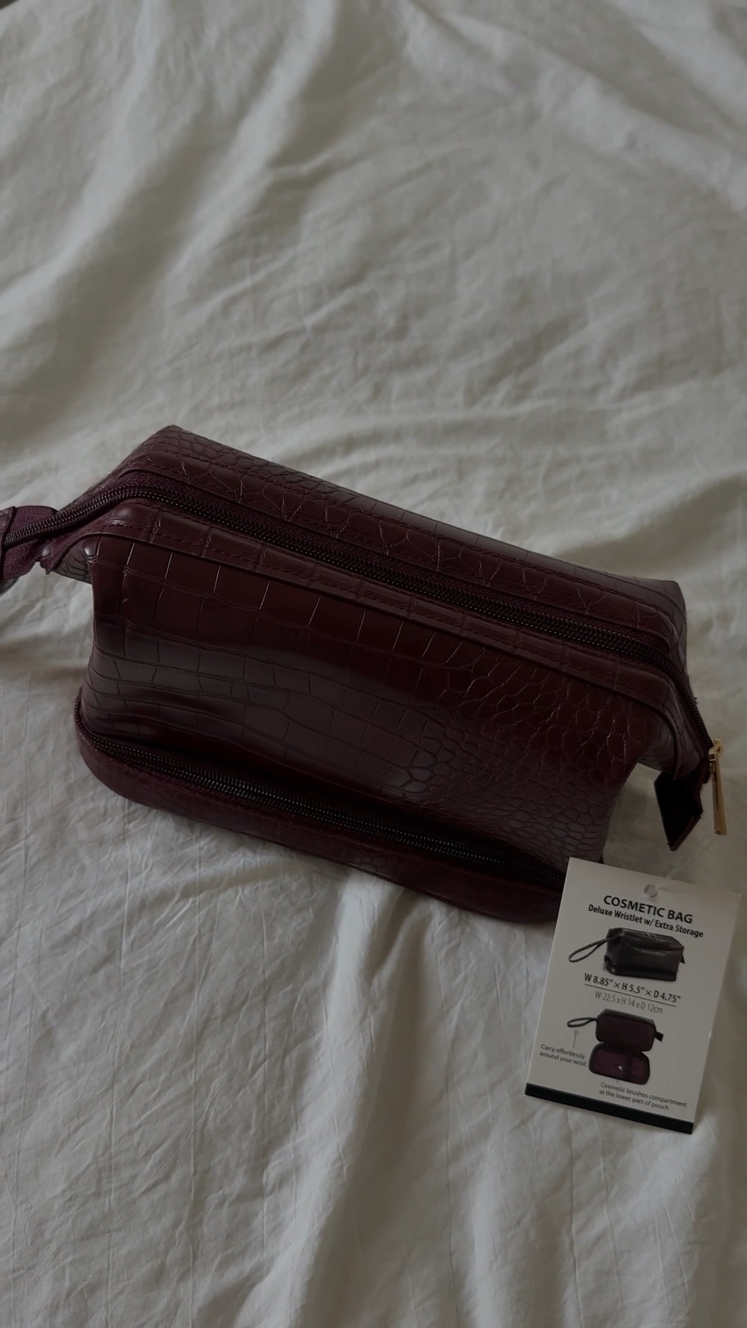 Walmart $12 cosmetic bag 🖤

#LTKBeauty #LTKselfcare #LTKMothersDay