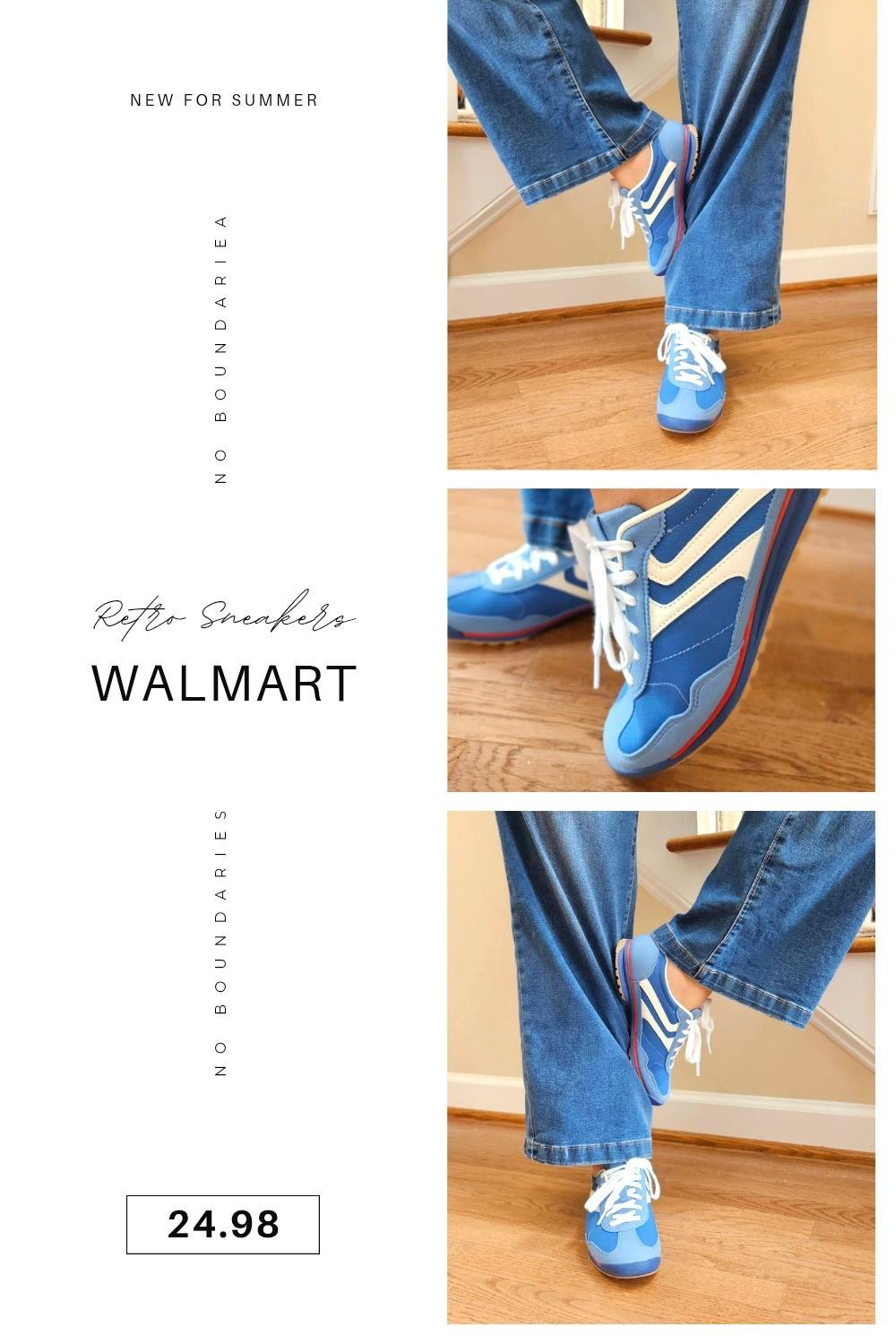My new favorite Walmart find! 👟🩵#WalmartFinds#SneakerLove#NoBoundaries

#LTKootd #LTKgrwm #LTKOver40
