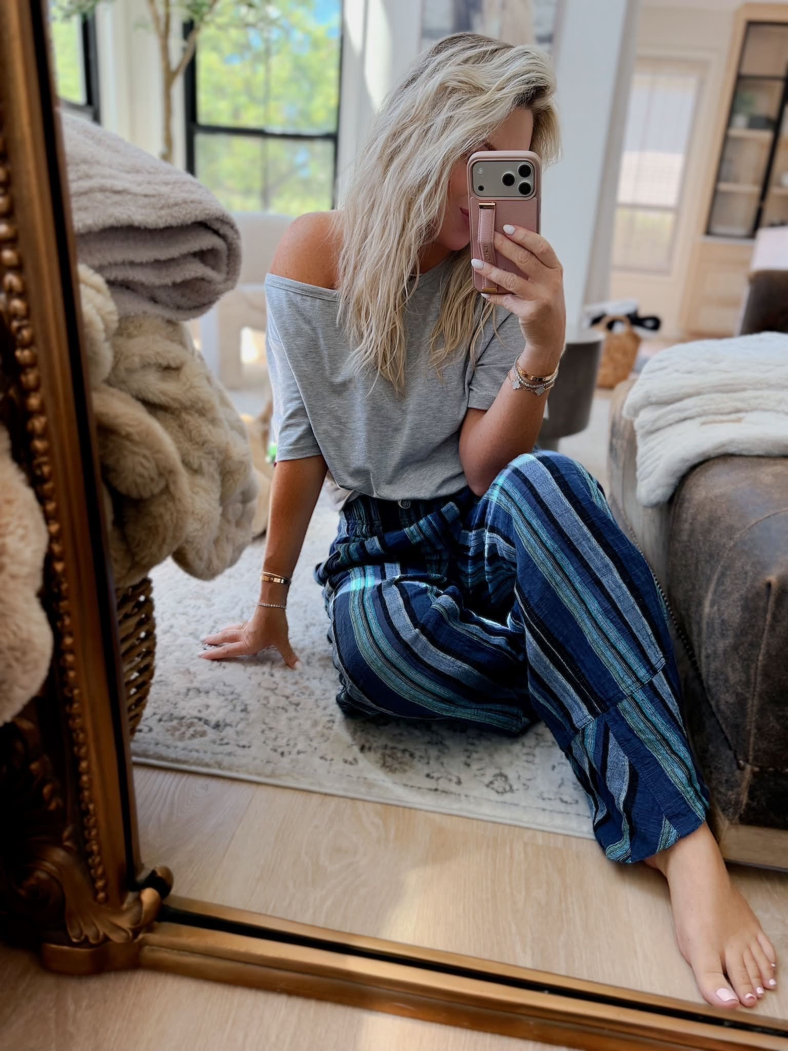 These pants strike again! My OOTD🩵🕶️! On sale!!! 

Off shoulder tee is an Amazon gem! They wash so nicely too! In small in both!

https://liketk.it/6jD5p

#LTKootd #LTKSaleAlert #LTKTravel #LTKSaleAlert #LTKSeasonal #LTKootd