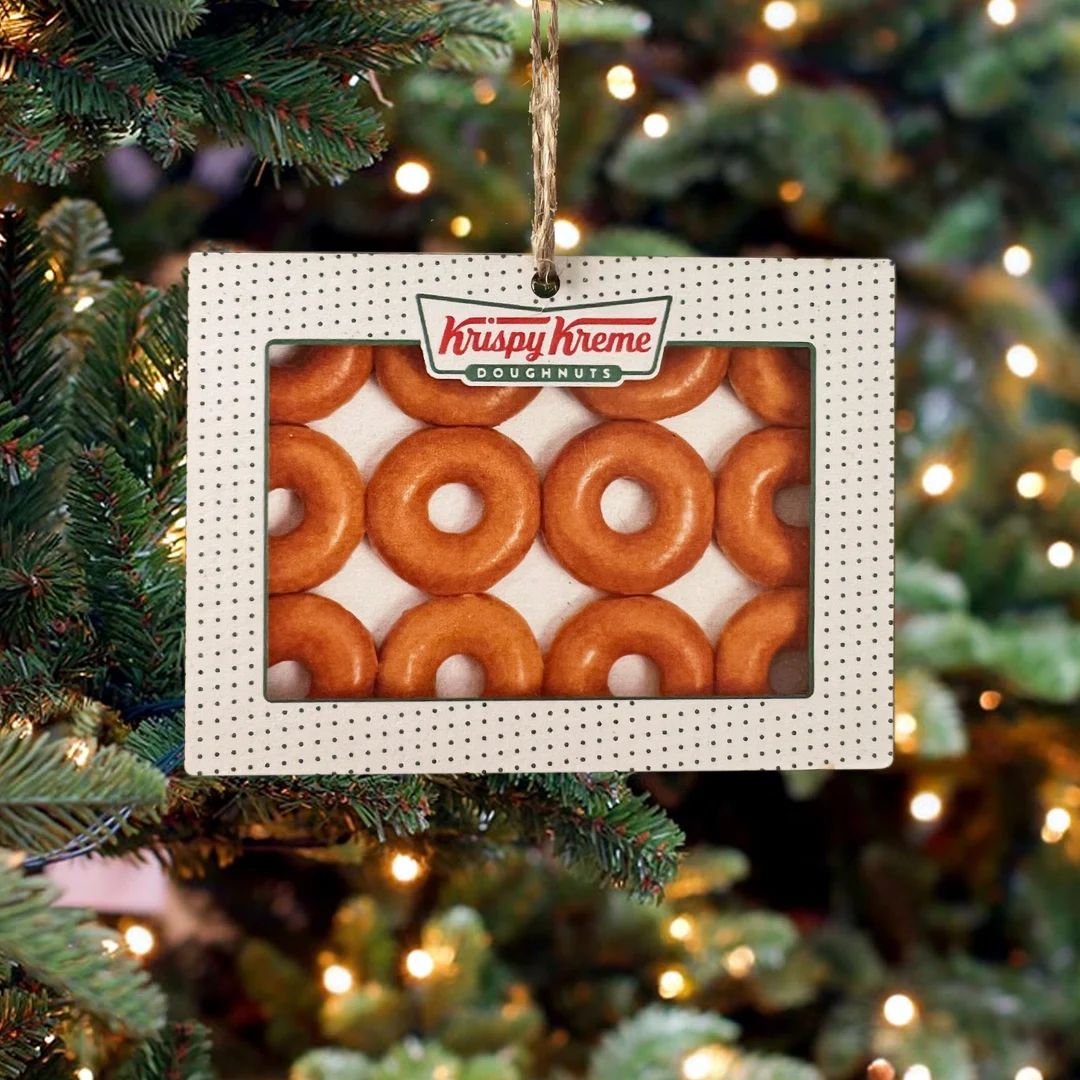 Krispy Kreme handmade Ornament - Etsy | Etsy (US)