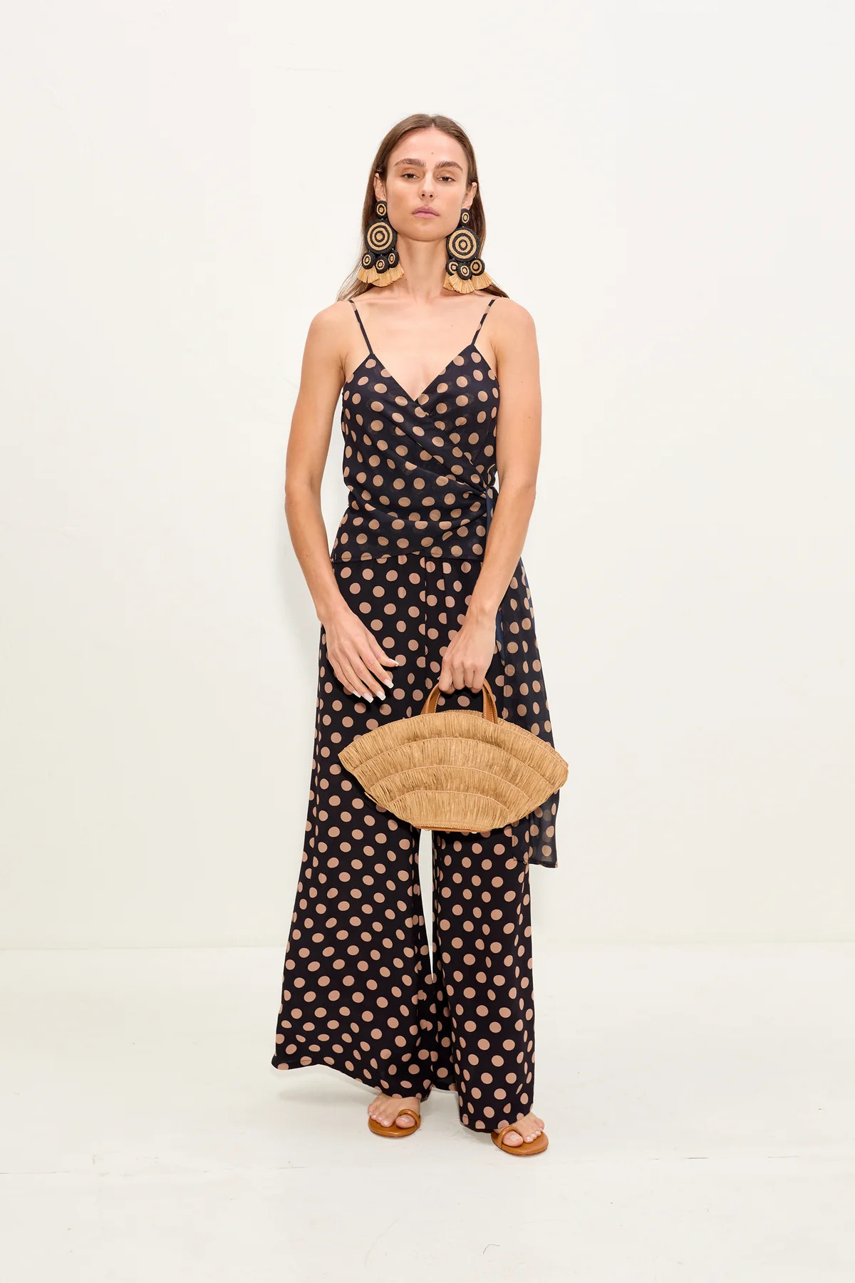 Fan Mini Mercado Tote in Natural | Simon Miller
