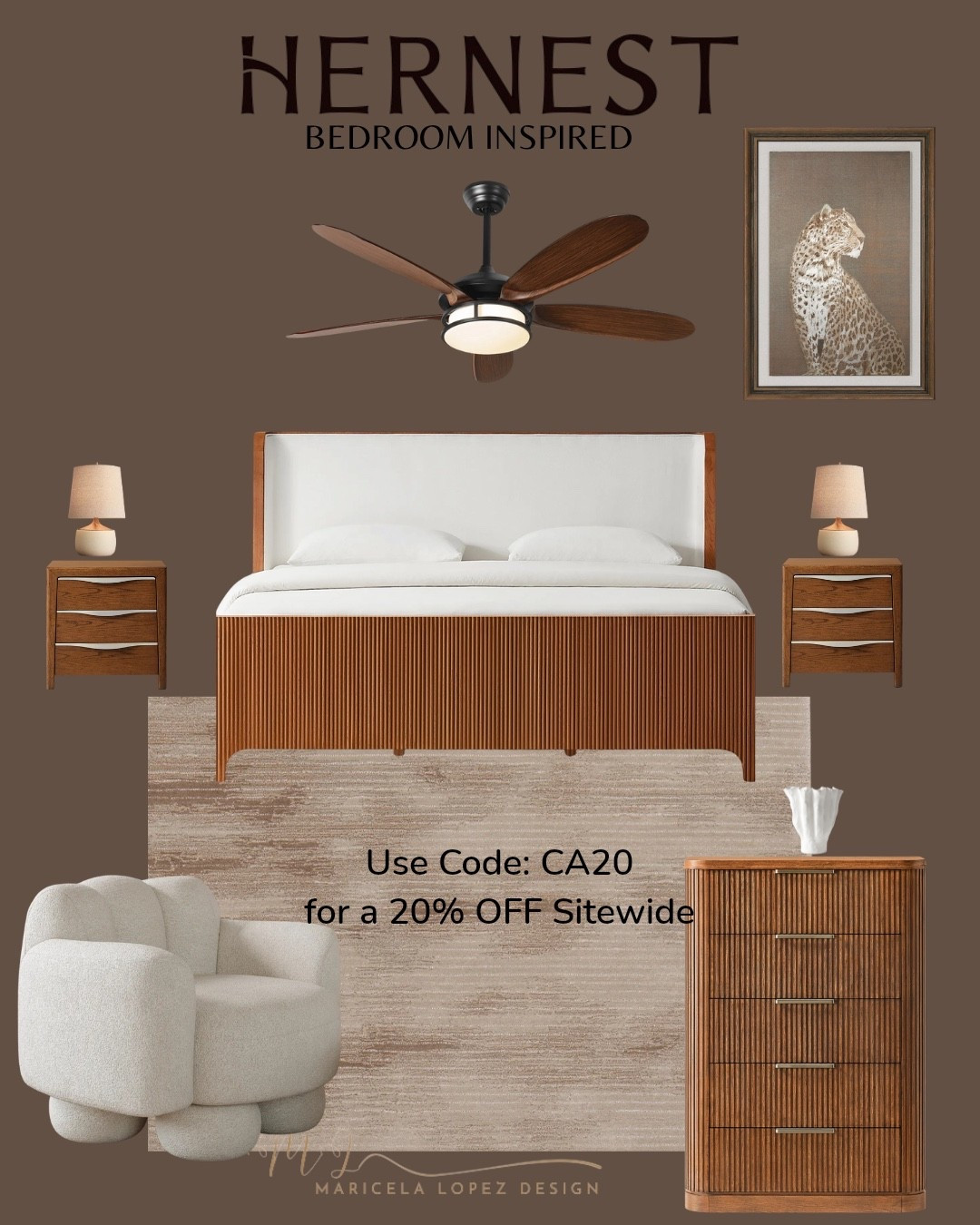 Bring a warm ambiance and texture to your bedroom with my top picks from @HERNEST. The fluted wood detail adds a beautiful texture that captures attention and enhances the room's design.

Get 20% OFF Sitewide at HERNEST: CA20

#LTKHoliday #LTKHome #LTKGiftGuide