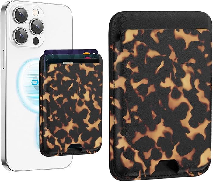 uCOLOR Upgraded Magnetic Cell Phone Wallet Card Holder-Compatible with MagSafe for iPhone 17/16/ ... | Amazon (US)